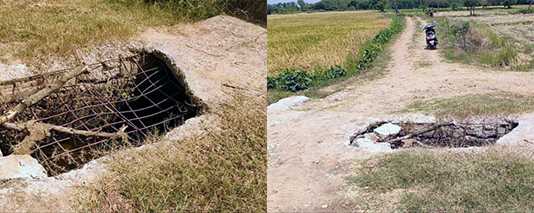 பல ஆண்டுகளாக சிதிலமடைந்து கிடக்கும் கொரடாச்சேரி பாலம் : சீரமைத்துத் தரக் கோரிக்கை விடுக்கும் விவசாயிகள் மற்றும் கிராம மக்கள் ..
