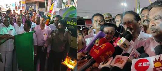 கும்பகோணம் மாநகரைச் சுற்றியுள்ள நவக்கிரக தலங்களுக்கு ஒரே நாளில் சுற்றி வர சிறப்பு வசதிகளுடன் கூடிய புதிய சிறப்பு பேருந்து சேவை : அமைச்சர் சிவசங்கர் தொடங்கி வைத்தார்…