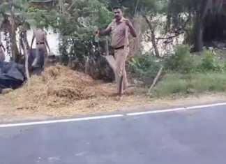 திருவாரூர் மாவட்ட காவல் கண்காணிப்பாளரின் அதிரடி நடவடிக்கையால் பேரளம் அருகே பிடிப்பட்ட பாண்டிச்சேரி மாநில சாரயப் பாட்டில்கள் ..