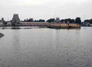 “கங்கைக்கு நிகரான புண்ணிய தீர்த்தமாக விளங்கும் ஸ்ரீ கமலாலயத் திருக்குளத்தில் கலக்கும் மலக் கழிவுநீர்…. நகராட்சி நிர்வாகத்தின் அலட்சிய போக்கால் தொற்று நோய் பரவும் அபாயம்…