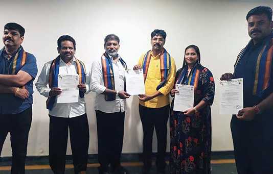 சென்னையில் நடைப்பெற்ற ஜனநாயக புலிகள் கட்சியின் புதிய நிர்வாகிகள் தேர்வு …