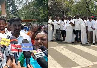 சித்தேரி மற்றும் பெரிய ஏரியை தூர்வாரி சுமார் 500 ஏக்கர் விவசாயத்தை பாதுகாத்திட வேண்டும் என்பதை வலியுறுத்தி திருவள்ளூர் மாவட்ட ஆட்சியரிடம் மனுவளித்த விவசாயிகள் …