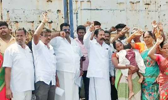 குடியிருப்புப் பகுதியில் இயங்கி வரும் தொழிற்சாலையினால் பொதுமக்களுக்கு பாதிப்பு … நேரில் ஆய்வு செய்த வன்னிய வாழ்வுரிமை சங்கத் தலைவர் …
