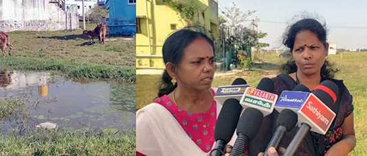 ஆறு ஆண்டுகளாக அடிப்படை வசதிகள் இல்லமல் வாழும் ஜியோனி நகர் குடியிருப்புவாசிகள் … நடவடிக்கை எடுக்காத உள்ளூர் நிர்வாகம்… வானவில் குடியிருப்போர் நல சங்கம் புகார்…