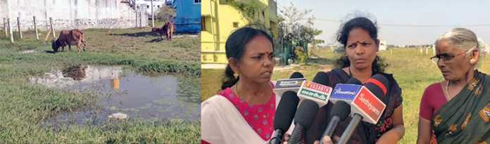 Vanavil Residents' Welfare Association complains that 100s of residents have been living without basic facilities in Thiruninnavur area for six years...