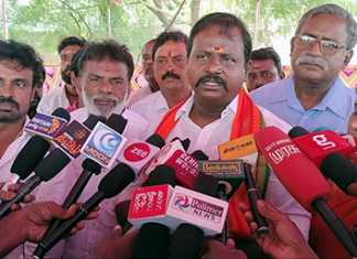 டெல்டா தொகுதிக்கு அமைச்சரை கொடுக்கவே திமுகவிற்கு 2 வருடம் ஆகி விட்டதென பாஜக வேட்பாளர் முருகானந்தம் குற்றச்சாட்டு …