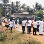 Complaint at Gummidippoondi police station that BJP flagpole and inscription were demolished – Commotion in Devampattu village area..p2