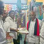 DMK party conducted street campaign in 3 places under Meenjoor area -p3
