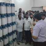 District Election Officer Prabhu Shankar dispatched 4797 electronic voting machines to 10 legislative assembly constituencies under Tiruvallur district parliament constituencies-p3