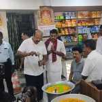 During election campaigning, Chief Minister M.K.Stalin was enjoying the tea served by the member of the Legislature at the tea house-p2