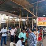 Foot darshan ceremony held at Tiruvarur Thiagaraja Swamy Temple – Devotees who stood in long queues to have darshan of Swami …p2