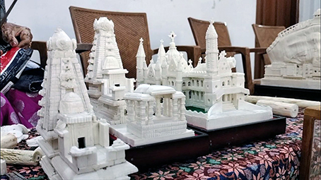 Handicrafts Training Camp held at Thanjavur – Recipe demonstration of Geo-derived Thanjavur neti work...p