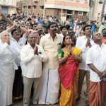 Meenjoor Arulmiku Shri Ekambaranath Panguni Uthra Thiruth Therottam was held very well with the participation of a large number of people-p2