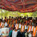 More than 70 women joined BJP in the presence of Kanchipuram District President KS Babu-p2