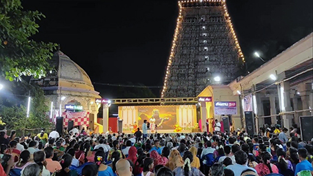 Natyanjali Festival held at Kumbakonam Adikumbeswarar Temple .. More than 300 Dancers participated...p