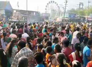 வலங்கைமான் பாடைக்கட்டி சீதாதேவி மகா மாரியம்மன் கோவிலில் நடைப்பெற்ற பாடை காவடி திருவிழா : நேர்த்திக்கடன் செலுத்திய திரளான பக்தர்கள் …