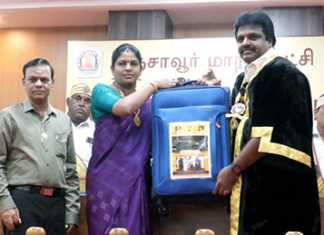 ரூ. 20 கோடி உபரி பட்ஜெட்டை தாக்கல் செய்த தஞ்சை மாநகராட்சி மேயர் சண்.இராமநாதன் …