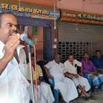 Tarasuram Anna Nehru Vegetable Traders Association has warned the contractors that they will engage in an indefinite strike-p1