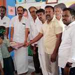 The 71st birthday celebration of Chief Minister M. K. Stalin was held in Anandheri panchayat on behalf of DMK, Tiruvallur East District..p1