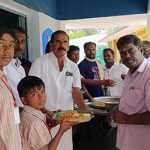 The 71st birthday celebration of Chief Minister M. K. Stalin was held in Anandheri panchayat on behalf of DMK, Tiruvallur East District..p2