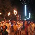 Tiruvedupari Utsavam held at Vedarajapuram at night -p5