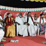A street campaign was conducted by CITU in Meenjur asking for votes for hand symbol…p2