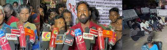 தேர்தலைப் புறக்கணிப்பது என குமாரகுடி கிராம மக்கள் ஊர் கூட்டத்தில் ஒருமனதாக நிறைவேற்றிய தீர்மானம் …