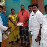In support of Congress candidate Sasikanth Senthil, DMK went door to door in Tarachi panchayat areas and collected votes for the hand symbol…p4