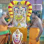 Lamp Pooja performed on the occasion of Chitra Pournami at Sribhavani Amman temple in Periyapalayam…p