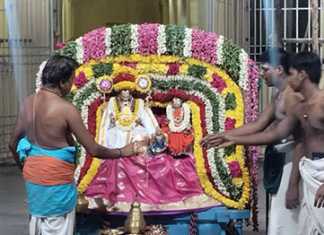 குத்தாலம் உக்தவேதீஸ்வரர் சுவாமி திருக்கோயிலில் நடைப்பெற்ற சகோபுர திருவீதியுலா …