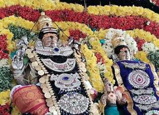 தியாகேசா..ஆரூரா என்ற பக்தர்களின் பக்தி பரவச முழக்கத்துடன் நடைபெற்ற அருள்மிகு ஐயாறப்பர் திருக்கோயில் திருத்தேரோட்டம் …