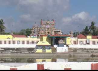 கோவிந்தா கோபாலா என திரளான பக்தர்கள் பக்தி முழக்கம் எழுப்பி தேர் வடம் பிடித்திழுக்க.. வெகுச் சிறப்பாக நடைப்பெற்றது திருக்கண்ணமங்கை ஸ்ரீ பக்தவச்சல பெருமாள் ஆலய பிரம்மோற்சவ திருத்தேரோட்டம் –