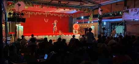 500 Years of Traditional Bhagavata Mela Traditional Dance and Drama Art Festival held at Melatur -p