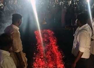எழுமகளூர் கிராமத்தில் நடைப்பெற்ற அருள்மிகு ஸ்ரீகௌரியம்மன் திருக்கோயில் தீ மிதி திருவிழா …