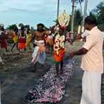 Chitrai Thee Mithi Festival held at Sanghendhi Village of the Blessed Shriiramagaliyamman Kootha Perumal Temple… ஜ2