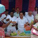Inauguration ceremony of Neer Mor Pandal organized by AIADMK in Oothukottai Municipality area -p1