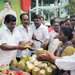 Inauguration of Water Pandal and Edappadi’s Birthday Celebration held by Ponneri City AIADMK…p1