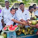 Kondaikarai DMDK Inauguration of Neer Mor Pandal organized by…p2
