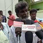 Relatives complain that the body of the deceased was bitten by a rat in Ponneri Government Hospital-p2