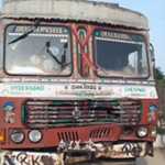 Road accident in Kosavambalayam – Container lorry collided, one killed and another admitted to hospital with serious injuries..p1