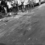 Road accident in Kosavambalayam – Container lorry collided, one killed and another admitted to hospital with serious injuries..p3