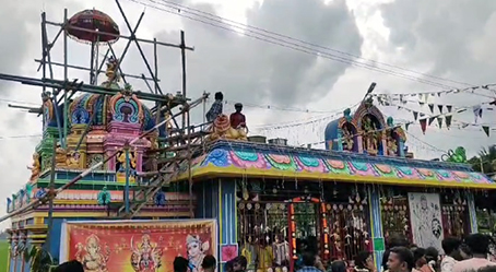 Srimaka Kaliamman Temple Maha Kumbabhishekam held at Manancheri Village….p